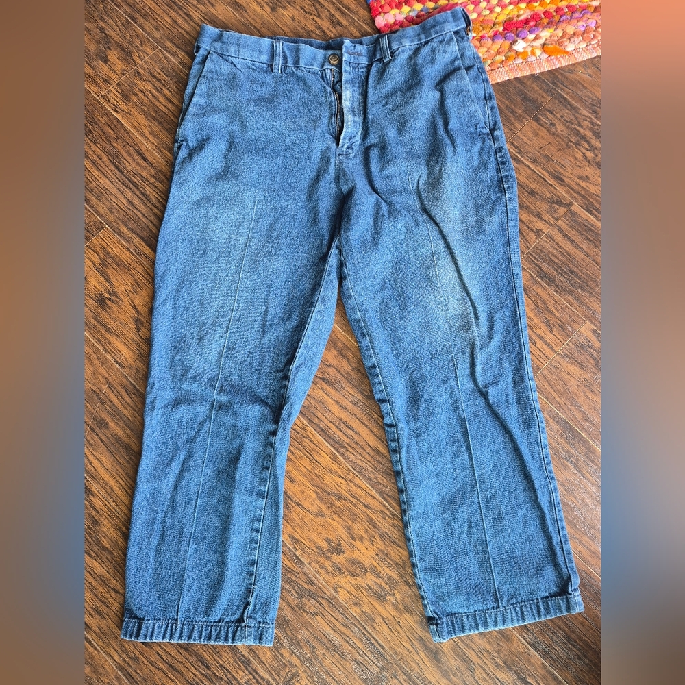Haggar Men's Relaxed Denim Jeans